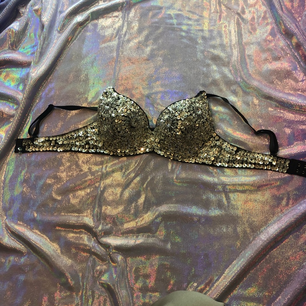 Sequins and Jewel Bra